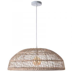 Image de Miliboo Suspension en rotin D60 cm KOTAO