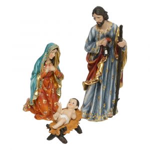 Set de 3 Grands Santons en résine H 66 cm