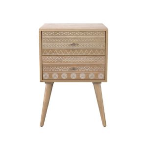 Rendez Vous Déco Table de chevet Tiny 2 tiroirs