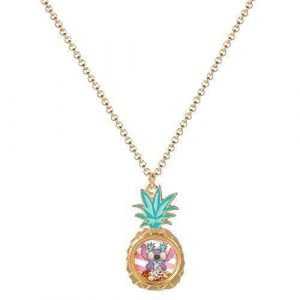 Disney Lilo & Stitch Floating Stones Necklace Nh00923yrkl-16