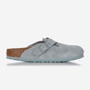 Birkenstock Boston Suede Pure Sage Vert