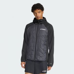 Adidas Veste à capuche Terrex Multi CLIMAWARM Insulated Hybrid noir pur - XL