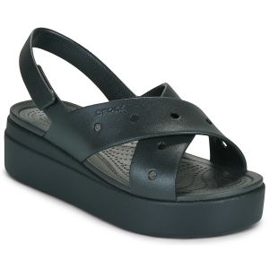 Crocs Sandales BROOKLYN 4U CROSS STRAP SANDAL Noir - Taille 36 / 37,38 / 39,37 / 38,39 / 40