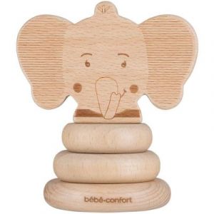 Bébé Confort Jouet En Bois Fsc - A Empiler - Elidou L'éléphant - Safari