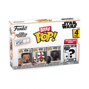 Funko Bitty Pop ! Mandalorian - Moff Gideon, Bitty Pop ! Incinerator Stormtrooper, Bitty Pop ! Dark Trooper, et Une Figurine Bitty Pop ! mystère - 0,9 Pouce (2,2 cm) à Collectionner - Idée Cadeau
