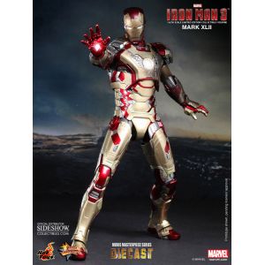 Hot Toys Figurine Iron Man Mark Xlii Die Cast 1/6