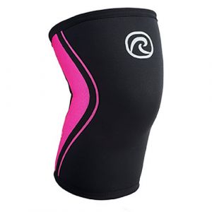 Rehband Protecteurs articulations Rx Knee Sleeve 5 Mm - Black / Pink - Taille XS