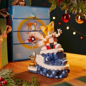 Numskull Games CC Countdown Characters Figurine de collection Sonic the Hedgehog Tails par 2023 – Produit officiel SEGA – Statue de personnage à construire