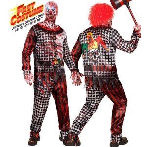 Ruedelafete Déguisement Clown méchant - Adulte - L