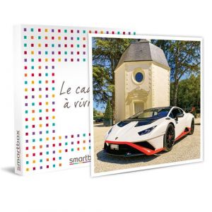 Smartbox Pilotage d'exception : 8 tours en Lamborghini Huracán STO sur le circuit Château Gaillard - Coffret Cadeau Sport & Aventure Multicolore - Couleur Multicolore - Taille Taille unique