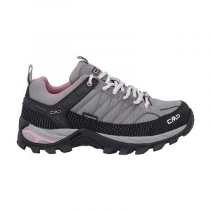 CMP Femme Rigel Low WMN Chaussures de Trekking WP Marche, Cemento Fard, 37 EU