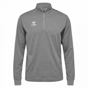 Hummel Maillot d'Entraînement Authentic 1/2 Zip - Gris, pointure Medium - ['Gris'] - Taille Medium