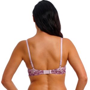 Soutien-gorge contour &agrave; armatures violet
