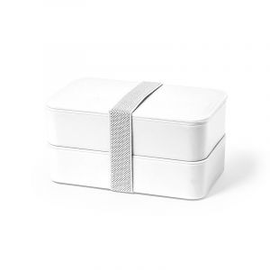 Dam Boîte à lunch 2 compartiments 700 ml avec couverts