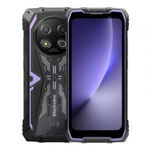 Blackview Rock 2 (NFC - 6.67'' - 256 Go, 12 Go RAM - 15000mAh) Violet