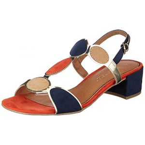 Marco Tozzi 2-2-28230-28, Sandale Talon Femme, Navy Comb, 39 EU