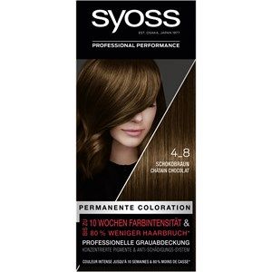 Syoss Permanente Coloration Professionelle Grauabdeckung Leuchtendes Rot farba do w?osów 115 ml