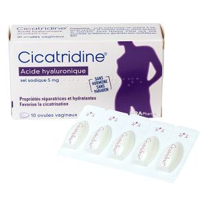 HRA Pharma Cicatridine - 10 ovules vaginaux