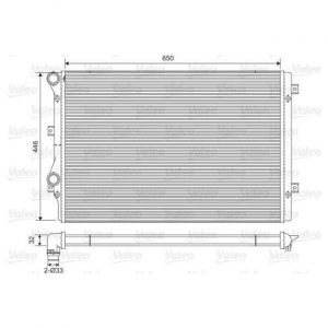 Valeo Radiateur De Refroidissement 734413