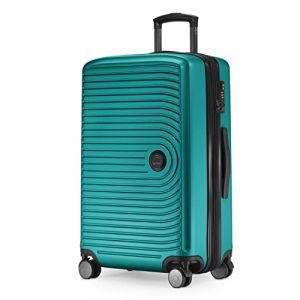 Hauptstadtkoffer - MITTE – Valise Coque Rigide Taille Moyenne, Bagage Soute avec Extension de Volume de 8 cm, Verrouillage TSA, 4 Roulettes Jumelées Caoutchoutées, 68 cm, 88 L, Turquoise