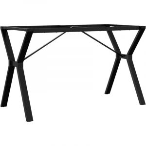 VidaXL Pieds De Table À Manger Cadre En Y 120x60x73 Cm Fonte