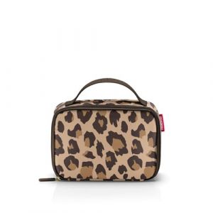 Reisenthel Thermocase – Petit sac isotherme pour cosmétiques, médicaments, collations, etc. – Fabriqué en matériau imperméable, Léo Macchiato, Thermocase Léo Macchiato