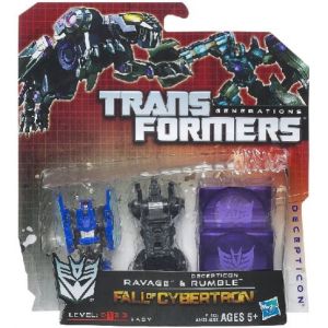 Hasbro TRANSFORMERS FALL OF CYBERTRON : DECEPTICON RUMBLE ET RAVAGE