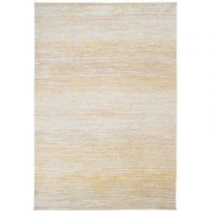 Bobochic Tapis poil ras solsia motif abstrait 120x170 Jaune