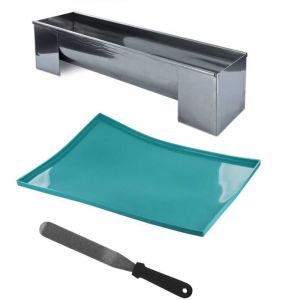Coffret Pâtisserie Spécial Bûche avec Moule et Plaque à Génoise