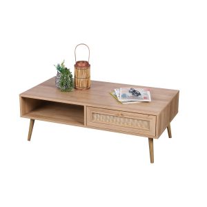 Table b e Bali avec 1 tiroir et 1 nic de rangement