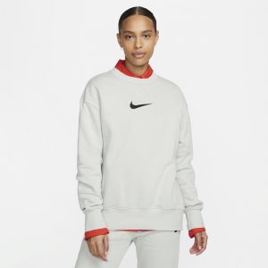 Nike Sweat oversize en tissu Fleece Sportswear Phoenix Fleece pour femme - Gris - Taille L - Female