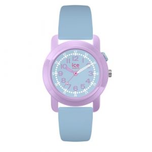 Ice Watch ICE-WATCH - Ice Find Purple Soft Blue - Montre Violette pour Fille avec Bracelet en Silicone - 024915 (Small)