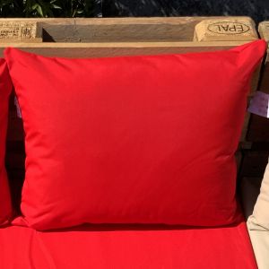 Homemaison Housse de coussin outdoor Rouge 50 x 60 cm - Rouge