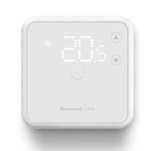 Honeywell Thermostat d'ambiance Home, écran LED facile à lire et économe en énergie, filaire, blanc