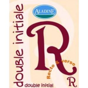 Image de Aladine Cachet double initiale R