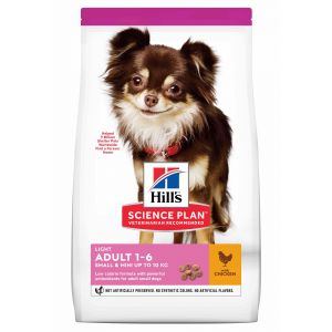 Image de Hill's Science Plan Canine Adult Light Small & Mini Poulet 1,5kg