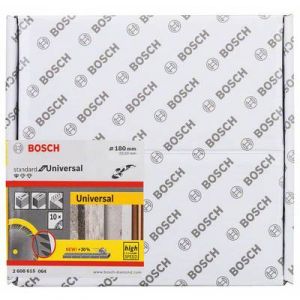 Bosch Disque à tronçonner diamanté Standard for Universal 180 x 22,23 (pack de 10) / 180 x 22,23 x 2.4 x 10