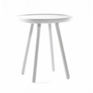 Image de Emko Table d'appoint blanche 45 cm Naïve