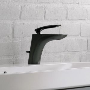 Kludi Balance mitigeur de lavabo chromée/noir