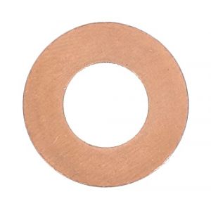 Restagraf Joint de Bouchon de Vidange d=10,2x20,5x2 mm Cuivre Plat (Pack de 10 Pcs)