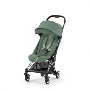 Cybex Poussette Coya Chrome Brown - Leaf Green