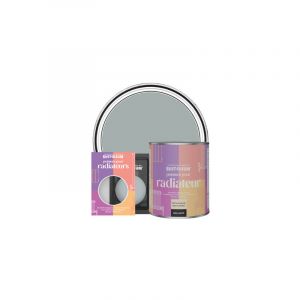 Rust-oleum Peinture Grise Résistante à la chaleur pour Radiateur, Finition Brillante -Gris Minéral 750ml