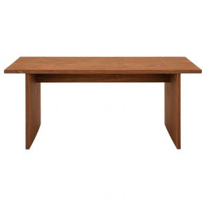 Idimex Table basse rectangulaire en bois massif, brun