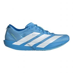 Adidas Adizero Adios 9 Chaussure de comp&eacute;tition Femmes-bleu, blanc, Taille 42 2/3