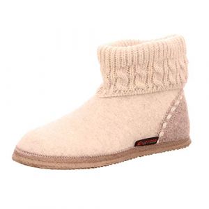 Giesswein Freiburg Chaussons montants Femme, beige EU 38 Chaussons & Pantoufles