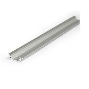 Image de Miidex Lighting Lot de 10 profilés rainure 2 m aluminium pour bandeaux LED