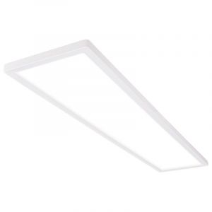 Tava led Plafonnier 98cm, plat, lumière indirecte, lumière blanc neutre, blanc, 98 x 20 x 3 cm - Briloner
