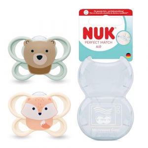 Nuk Sucette Perfect Match Air, 0-2 mois