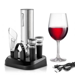 Ufesa Ouvre-bouteille &eacute;lectrique Easypack Batterie longue dur&eacute;e LED USB