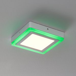 Ledvance Applique LED LED COLOR WHITE SQ 200MM 19W LEDV 4058075227576 LED int&eacute;gr&eacute;e Puissance: 19 W RVBB